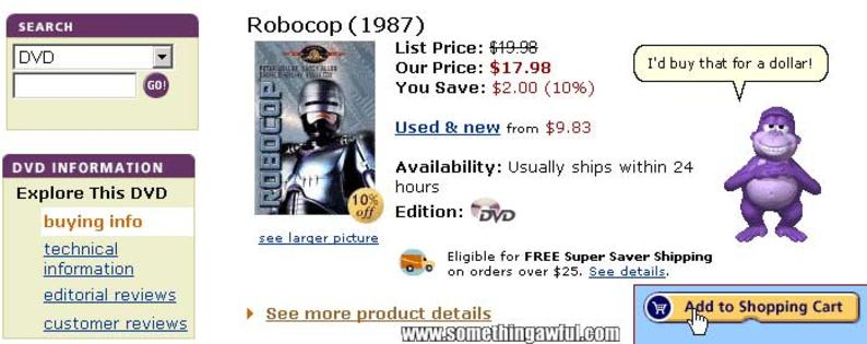 A screenshot of a dated website design & application Dated Website